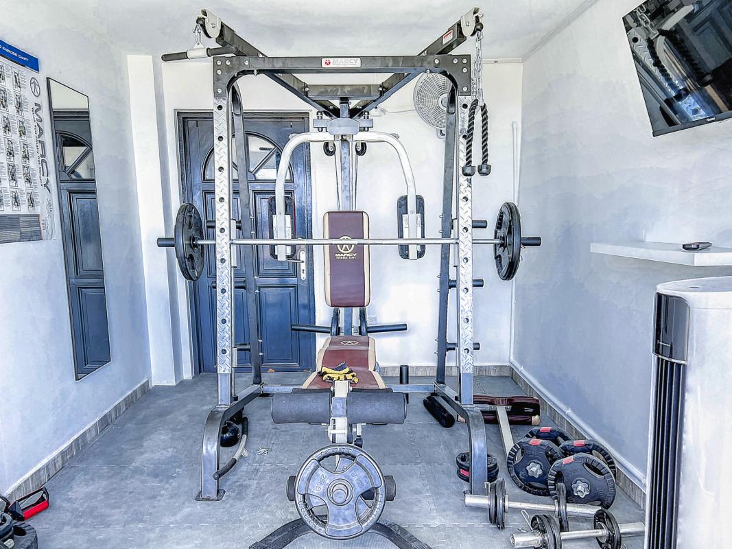 Location villa 9 chambres Tamarind Hill Saint Martin-salle sport-46